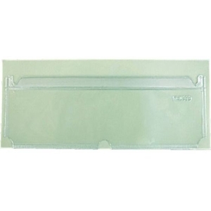 トラスコ中山 TRUSCO 粘着付カード差し 240mm×80mm 横型 10枚 10枚240×80220×50 FC956GJ-3527204-イメージ1