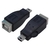 変換名人 USB2．0 B(メス)→miniUSB(オス) 変換プラグ USBBB-M5A-イメージ1