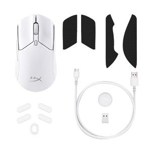 HyperX HyperX Pulsefire Haste 2 ワイヤレスゲーミングマウス ホワイト 6N0A9AA-イメージ3