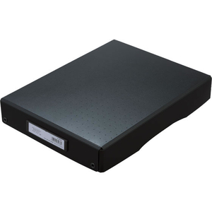 リヒトラブ AQUA DROPs BLACK STYLE デスクトレー A4 FC43837-A5090-イメージ1