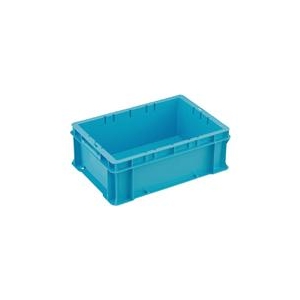 トラスコ中山 TRUSCO　F型エコキャップ再生コンテナ　12L　ライトブルー F-2EC-LB-イメージ1
