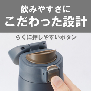 タイガー 真空断熱ボトル(0．88L) エボニーブラック MTR-W088KA-イメージ4