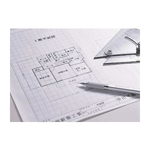 SAKAEテクニカルペーパー 建築用間取図 25枚入 F852200-イメージ3