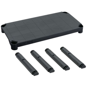 トラスコ中山 TRUSCO/プラ棚用 棚板セット 棚板間隔高さ515mm用脚4本付 FCD217D-2629934-イメージ1
