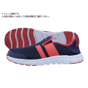 サンダンス/SL-250 軽量安全スリップオン ネイビー&レッド 27.5 FCD925A-4700497-イメージ1