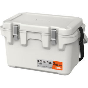 アイリスオーヤマ 真空断熱クーラーボックス 20L アッシュホワイト FCJ082F-VITC-20R-イメージ1
