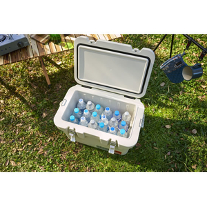 アイリスオーヤマ 真空断熱クーラーボックス 20L アッシュホワイト FCJ082F-VITC-20R-イメージ7