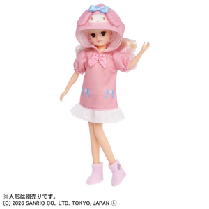タカラトミー リカちゃん マイメロディ ルームウェア ﾘｶﾁﾔﾝﾏｲﾒﾛﾃﾞｲﾙ-ﾑｳｴｱ-イメージ2