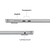 Apple 15インチMacBook Air： 10コアCPUと10コアGPUを搭載したApple M4チップ, 16GB, 256GB SSD - シルバー 16GB, 256GB SSD シルバー MW1G3J/A-イメージ7