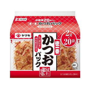 ヤマキ 徳一番かつおパック 2g×20袋 FC583YM-イメージ1