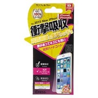 サンクレスト 衝撃自己吸収フィルム 光沢ハードコート iDress iPhone 6/6s用 I6SASF