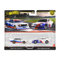 マテル JBK99 ホットウィール プレミアム 2パック BMW 320 グループ5/2001 BMW M3 GTR HW2PBMW320GP52001M3GTR