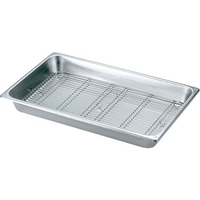 エムテートリマツ 18-8ホテルパン用網 1 1/4206×105mm13mm FCL0907-030693005