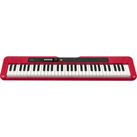 カシオ計算機 Casiotone 電子キーボード レッド FCA7386-CT-S200RD