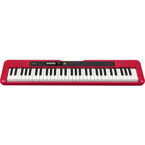 カシオ計算機 Casiotone 電子キーボード レッド FCA7386-CT-S200RD-イメージ1