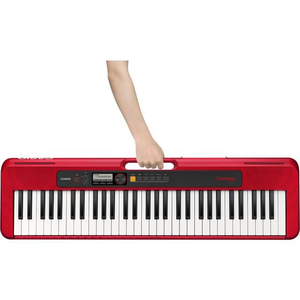 カシオ計算機 Casiotone 電子キーボード レッド FCA7386-CT-S200RD-イメージ3