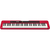 カシオ計算機 Casiotone 電子キーボード レッド FCA7386-CT-S200RD-イメージ1