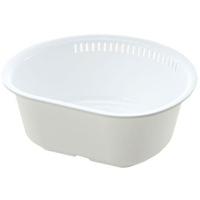 リッチェル シェリー 洗い桶 D型 L WH FCE980G-16956