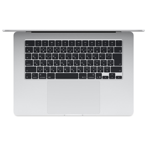 Apple 15インチMacBook Air： 10コアCPUと10コアGPUを搭載したApple M4チップ, 16GB, 512GB SSD - シルバー 16GB, 512GB SSD シルバー MW1H3J/A-イメージ2