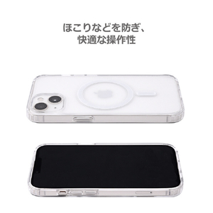 abbi FRIENDS iPhone 14 Pro Max用しばたさんMagSafe対応クリアケース[公式ライセンス品] 柵の向こう ABF24256I14PM-イメージ8