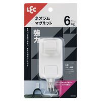 レック 強力マグネットフック 特大 耐荷重6kg 1個入 ｷﾖｳﾘﾖｸﾏｸﾞﾌﾂｸ(ﾄｸﾀﾞｲ)
