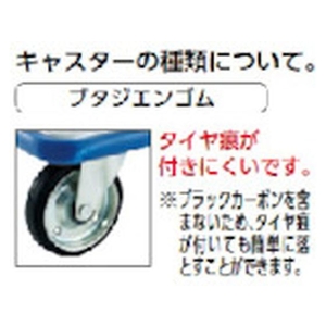 トラスコ中山 プレス製台車ドンキーカート折畳式810×510 FC533HK-4145151-イメージ4