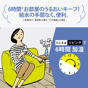 象印 スチーム式加湿器 ホワイト EE-RV50-WA-イメージ5