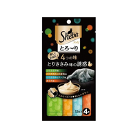 マースジャパン シーバ とろーりメルティ 4つの味 とりささみ味の誘惑 12g×4本 FC583NP