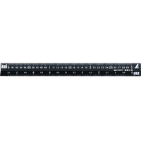 シンワ アルミ三角スケール B-15 15cm 建築士用 ブラック 74977 FC772WJ-2430579