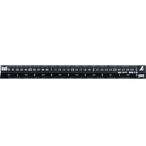 シンワ◆取引終了◆ シンワ/アルミ三角スケール B-15 15cm 建築士用 ブラック 74977 FC772WJ-2430579-イメージ1