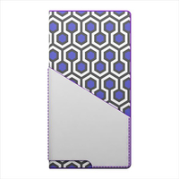 SLG Design iPhone 6s/6用ケース D0 Combi Calf Skin Artificial Leather Diary パープル SD4256I6