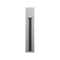 光 アイテック スマートレグ 角脚 25×25×400mm 黒 FCM0465-KSK254-1
