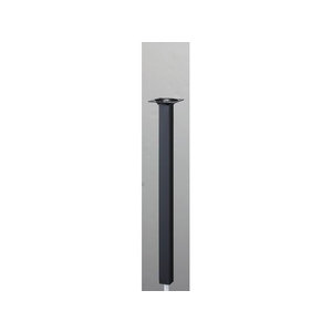 光 アイテック スマートレグ 角脚 25×25×400mm 黒 FCM0465-KSK254-1-イメージ1