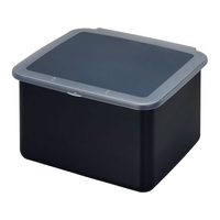 伸晃 システムキッチン用 ライスボックス 11kg(ブラック) FCE144T-BRB-11BKN
