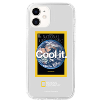 National Geographic iPhone 12 mini用マガジン クリアケース Cool It NG20256I12