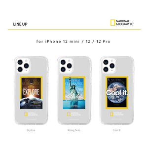 National Geographic iPhone 12 mini用マガジン クリアケース Cool It NG20256I12-イメージ9