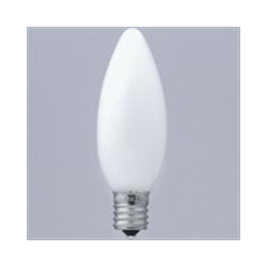 エルパ シャンデリア球 E17口金 10W ホワイト 1個入り G-601H(W)-イメージ2