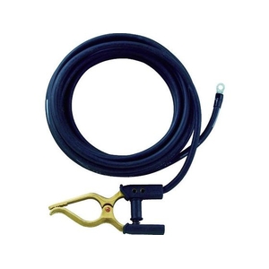 トラスコ中山 TRUSCO キャブタイヤケーブル アースクリップ丸端子付 10m 1S100～170WCT-2210 FC331JH-3265951-イメージ1