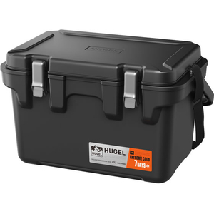 アイリスオーヤマ 真空断熱クーラーボックス 20L チャコールグレー FCJ083F-VITC-20R-イメージ1