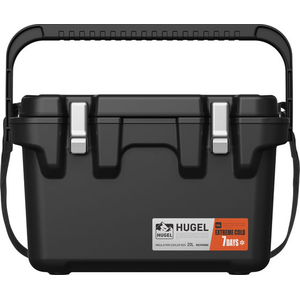 アイリスオーヤマ 真空断熱クーラーボックス 20L チャコールグレー FCJ083F-VITC-20R-イメージ2