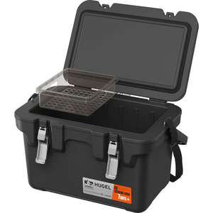 アイリスオーヤマ 真空断熱クーラーボックス 20L チャコールグレー FCJ083F-VITC-20R-イメージ3