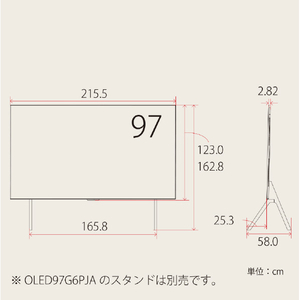 LGエレクトロニクス 97V型4Kチューナー内蔵4K対応有機ELテレビ OLED97G6PJA-イメージ17