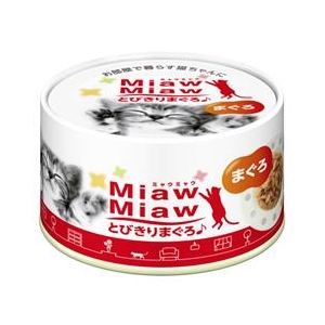 アイシア MiawMiawとびきりまぐろ♪　まぐろ 60g ﾐﾔｳﾐﾔｳﾄﾋﾞｷﾘﾏｸﾞﾛ60G-イメージ1