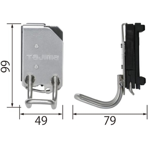 ＴＪＭデザイン 着脱式工具ホルダーステン ラチェット 銀517999 FC888BZ-1481061-イメージ2