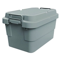トラスコ中山 トランクカーゴ フラット天板仕様 50L グレー 2666G600390グレー50 FC063GW-2073994