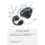 NUARL vClip Open Wireless Earbuds ブラック NVCE01-NB-イメージ17