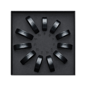 Samsung Galaxy Ring Sizing Kit Black ET-YQ510KBEGJP-イメージ2