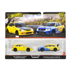 ホットウィールTTPリバティーGTR、ヤマダ限定ポルシェ、シビック