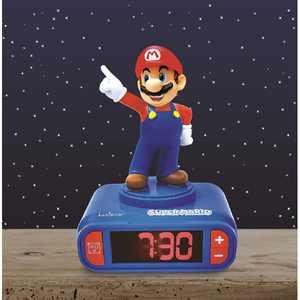 インフォレンズ Super Mario フィギュア目覚まし時計 マリオ ﾌｲｷﾞﾕｱﾒｻﾞﾏｼﾄﾞｹｲﾏﾘｵ-イメージ4