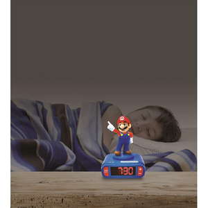 インフォレンズ Super Mario フィギュア目覚まし時計 マリオ ﾌｲｷﾞﾕｱﾒｻﾞﾏｼﾄﾞｹｲﾏﾘｵ-イメージ6